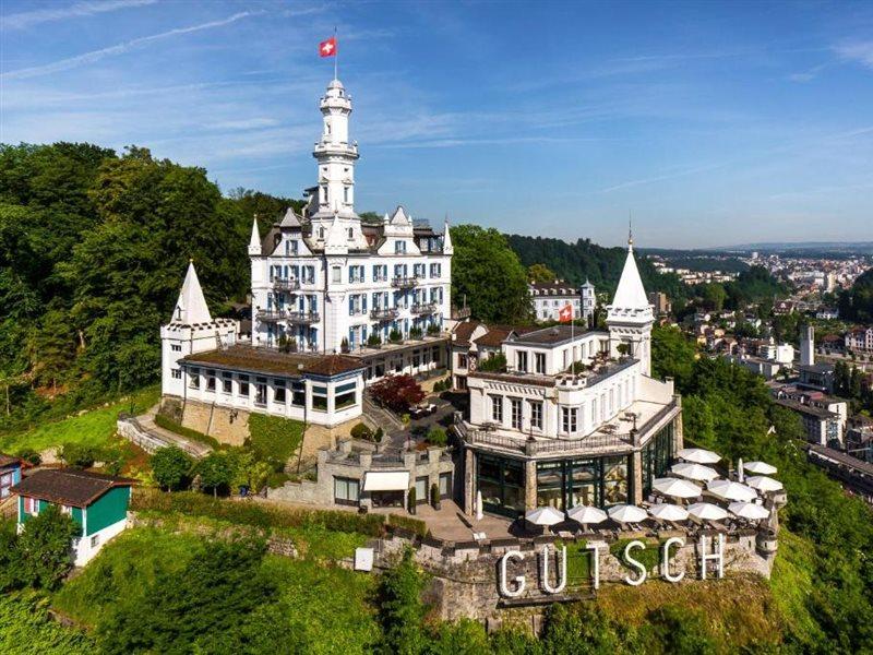 Hotel Château Gütsch Luzern Exterior foto