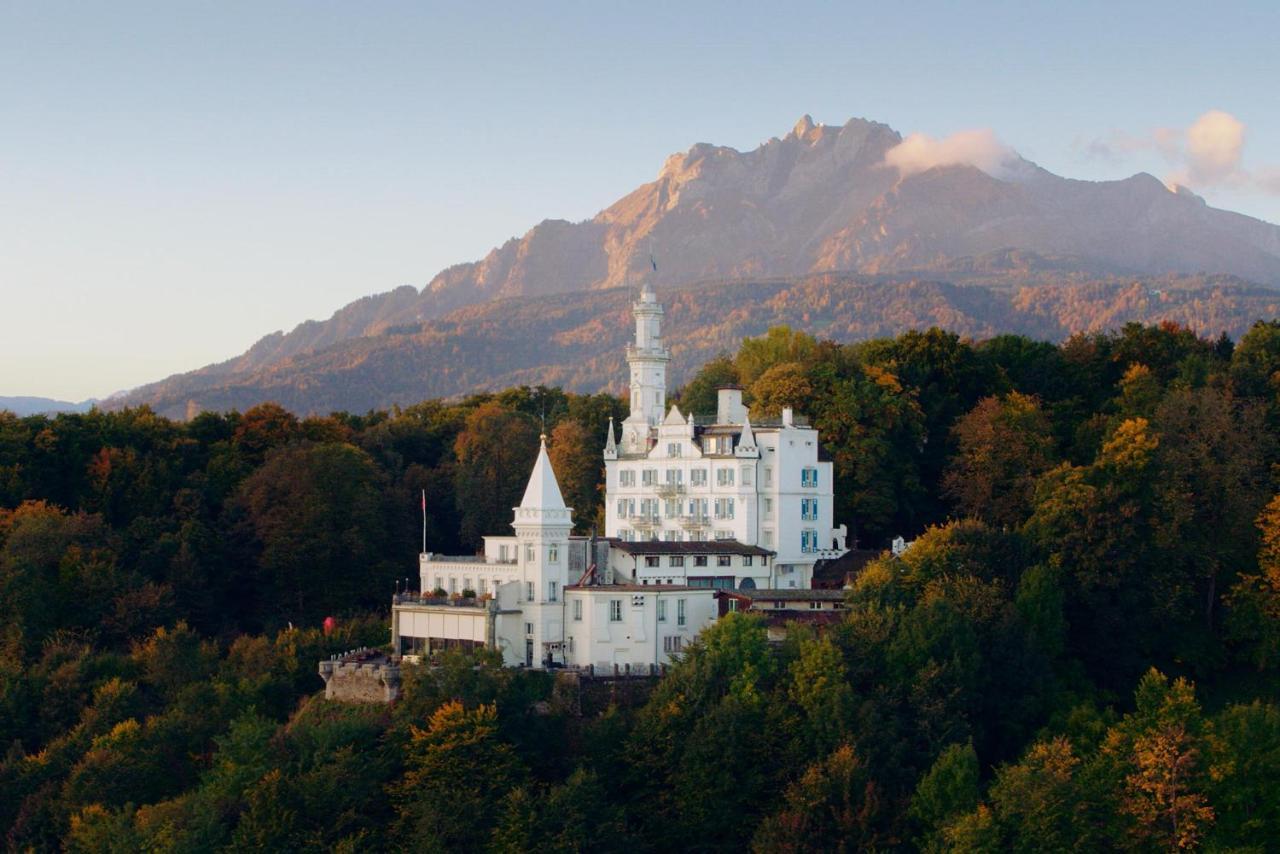 Hotel Château Gütsch Luzern Exterior foto