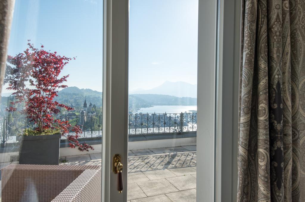 Hotel Château Gütsch Luzern Zimmer foto